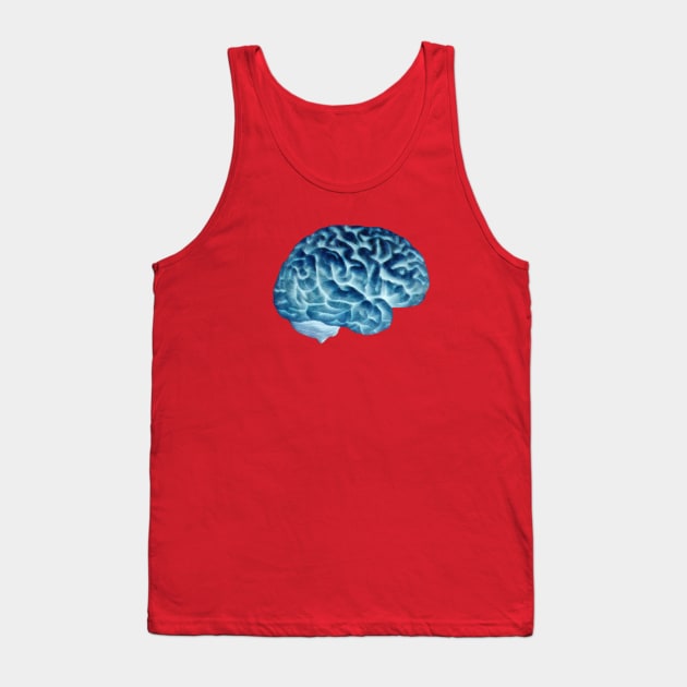 Isolated brain Tank Top by happyantsstudio